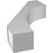 Ekena Millwork 5 1/2-in. W x 20-in. D x 32-in. H Westlake Architectural Grade PVC Knee Brace BRCP055X20X32WTL - alternate 5